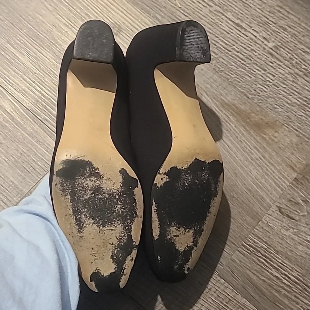 EUC Trotters Jamie Cross-Strap Pumps Ballroom Dancing Women's Sz 9M - Picture 4 of 6